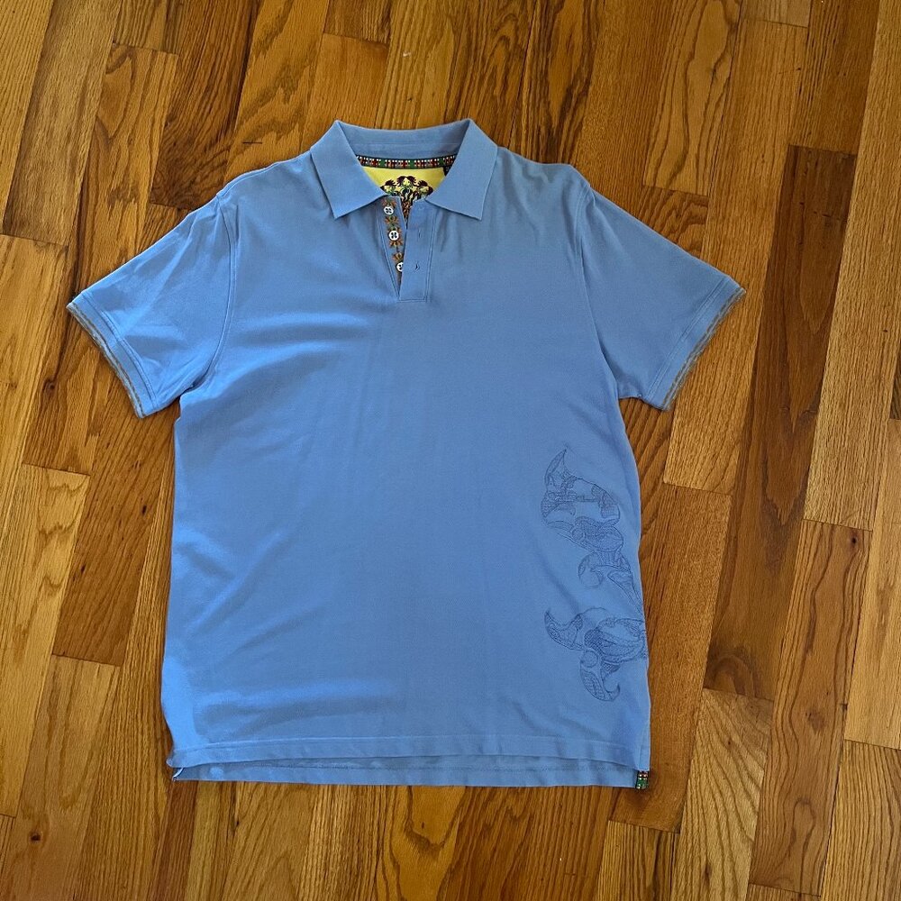 Robert Graham Blue Polo - NWOT